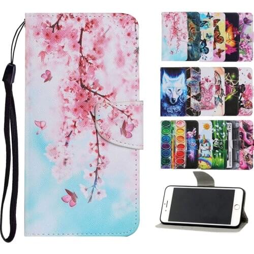 Case on For Huawei P40 Lite Y5P Y6P Y7P Y8P Honor 20 9A 10i 8A Nova 5T Y6 Y9 Prime 2019 Flip Leather Cover Etui