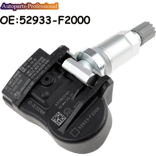 For 2015-2022 Hyundai ELANTRA I30 I30 FASTBACK KIA OPTIMA NIRO TPMS Tire pressure Sensor 52933-F2000 52933F2000 433MHZ Car