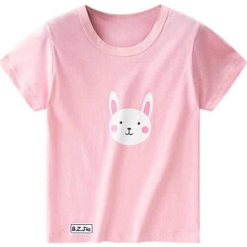 2020 Children T-shirt for Boy Cartoon Boys T Shirt for Girls Tops Printed Kids t shirt Clothes 3-8 Yrs