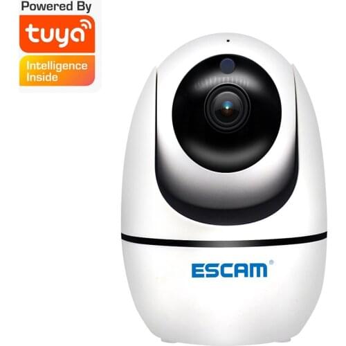 ESCAM TY002 Tuya Smart IP Camera 1080P WIFI Home Security Camera with IR Night Vision Pan Tilt Support Cloud Storage for Indoor