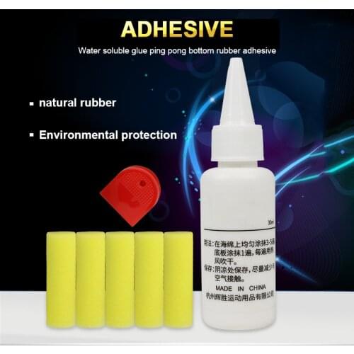 Table Tennis Racket Glue Rubber Gum Inorganic 30ml Kit Non-toxic For Gumming DIY Table Tennis Racket Glue B2Cshop