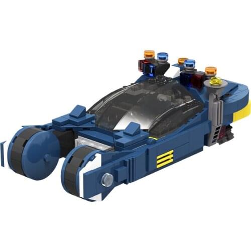 High-Tech 1982 Classic Blade Runner Spinner Speed Cars Building Blocks Flying Vehicle Bricks Aerocar Toys For Children Gifts