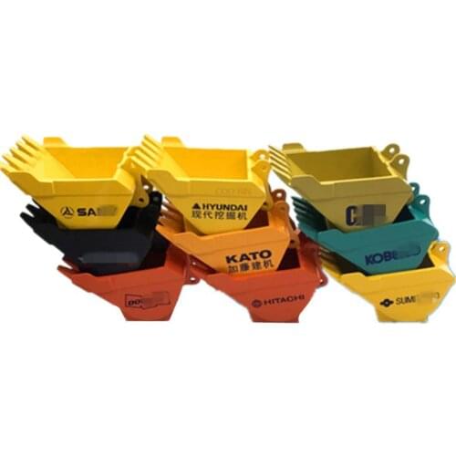 Excavator Bucket model ashtray decoration excavator accessories For HITACHI ZX CAT KOBELCO SK VOLVO EC HITACHI ZXDOOSAN DH DX