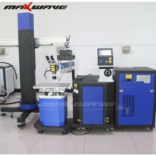 200W 300W 400W lazer welder for glasses frame metal mould laser welding machine for stainless steel aluminum
