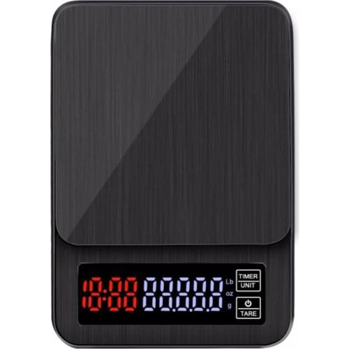 Mini Lcd Digital Electronic Drip Coffee Scale With Timer 3Kg 0.1G Digital Coffee Weight Household Drip Scale Timer