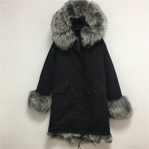 MMFENR Natural Fur Coats