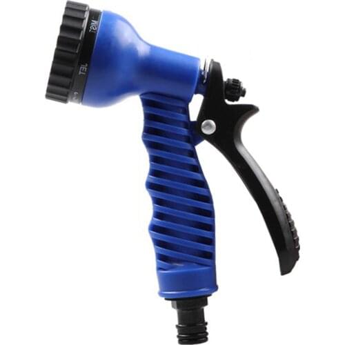 Multifunctional Car Wash Water Gun High Pressure Plastic Water Pump 7 Spray Patterns Adjustable Garden Plants Watering Sprayer