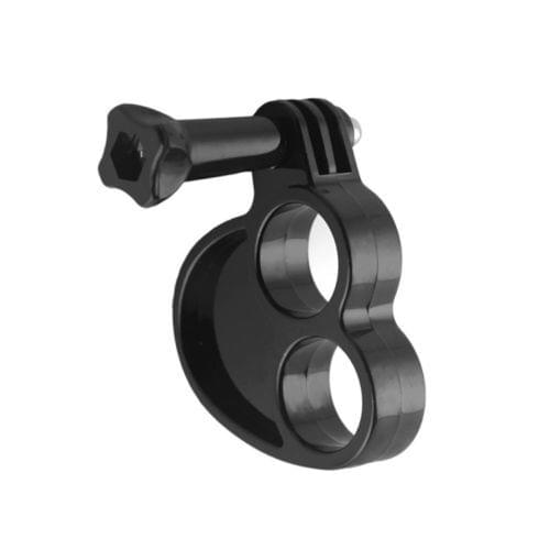 Monopod Knuckles Fingers Ring Grip Bracket Selfie Stand Mount + Screw for Gopro