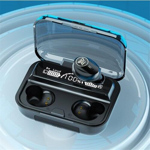 TWS Wireless Headphones Bluetooth V5.1 Earphones With Microphone Sports Waterproof Headsets 2200mAh Charging Box For Android IOS