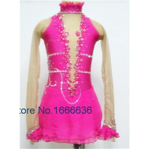 Professional Custom Figure Ice Skating Dresses For Girls New Brand Vogue Figure Skating Competition Dress DR2930