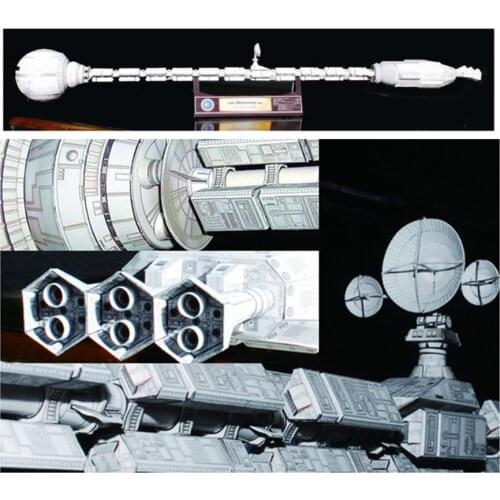 Film 2001 A Space Odissey USS Discovery XD-1 Spaceship Paper Model Kit 60cm Long