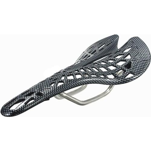 Carbon Fiber Mountain Road Bicycle Saddle Veins Racing Bike Bicycle Hollow Saddle Seat Bicicleta Parts Riding Cycling Equipment
