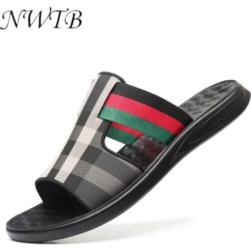 Cool Slippers Male Female Summer Outdoor Beach Shoes New Casual Breathable Flip Flops Man Non-slip PVC Indoor Bathroom Slippers