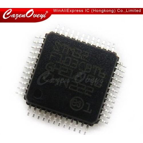 1pcs/lot STM32F103CBT6 STM32F103CB 32F103CBT6 QFP-48 new original In Stock