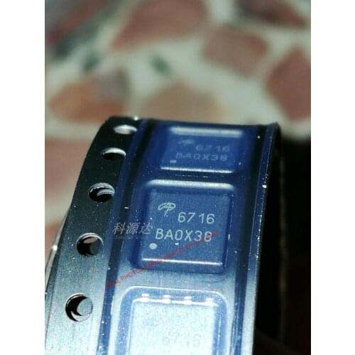 10pcs/lot AO6716 6716 QFN