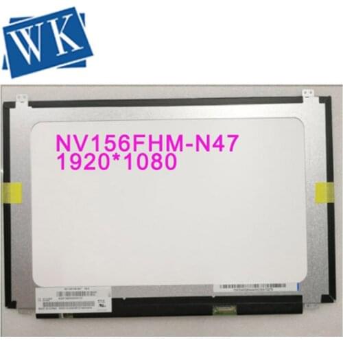 Free shipping! 15.6''inch N156HCA-EBA LP156WF9-SPC1 NV156FHM-N47 For DELL INS-15 7560 Laptop LED LCD Screen 1920*1080