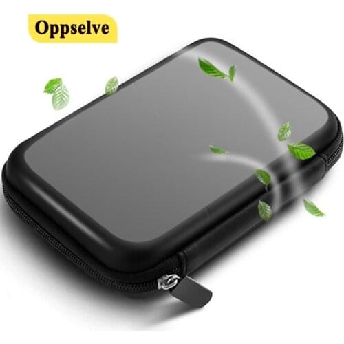 Organizer Bag External Storage Case for Wired Headphones Earphone USB Cable Cell Phones Charger PC Digital Accessories Black