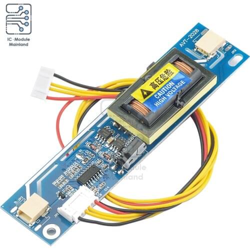 DC 10V-28V LCD Backlight CCFL Lamp Inverter LCD Laptop Monitor 2 Lamp DC To AC Board For 10-26'' WidescreenFor Screen Module