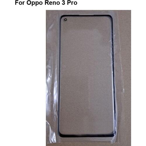 1PC For Oppo Reno 3 Pro Touch Screen Digitizer TouchScreen Glass panel For Oppo Reno3 Pro 3Pro Without Flex Cable Parts