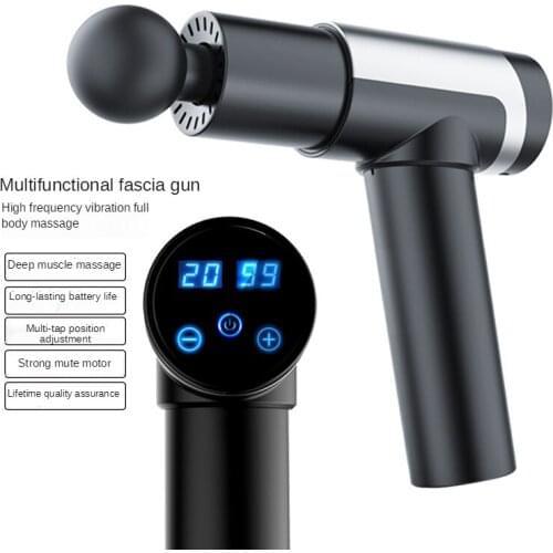 Electric Fascia Gun Deep Muscle Relaxer Fitness Multi gear Selection Home massage For Fitness Slimming Shaping