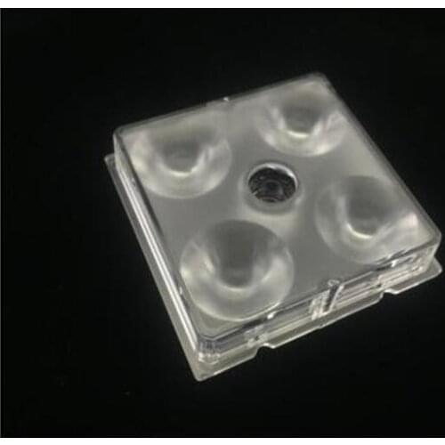 SWR-50 High quality Led lens, Street Light lens, Suitable for: 3535, 3030, 5050, Size: 50X50mm, Angle: 30, Grinding Surface, 4W