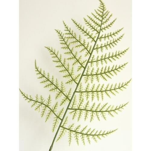 Ins favourite simulation fern leaf artificiall green plant leaf branch home wedding decoration display artificial plants leafs