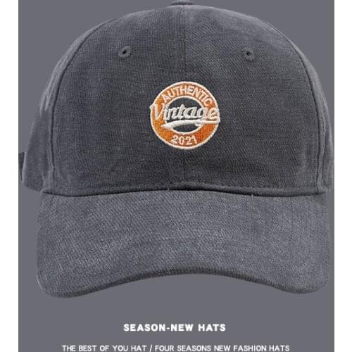 Mens and Womens Spring Korean Style Sun Protection Sun-Poof Peaked Cap Soft Top Baseball Cap Make Your Face Look Smaller