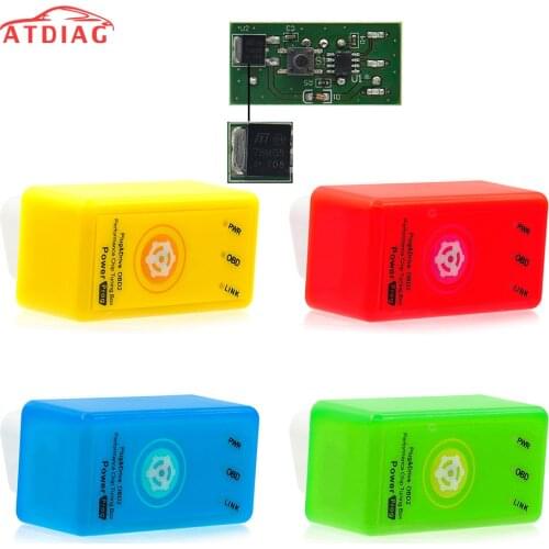 Full Chip Saving 15% Fuel ECOOBD2 NitroOBD2 Chip Tuning Box ECO OBD2 Nitro OBD2 For Diesel & Benzine Engine with reset button