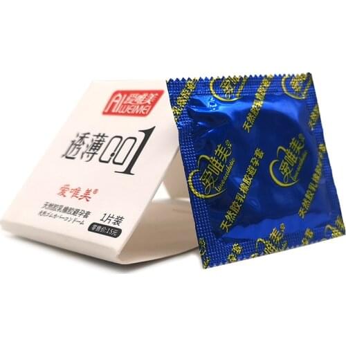 Cheapest Products Transparent Condoms Ultra-thin 0.01 Condoms 001 Card Packaging Erotic Goods Intimate Goods For 1 $ All For Sex