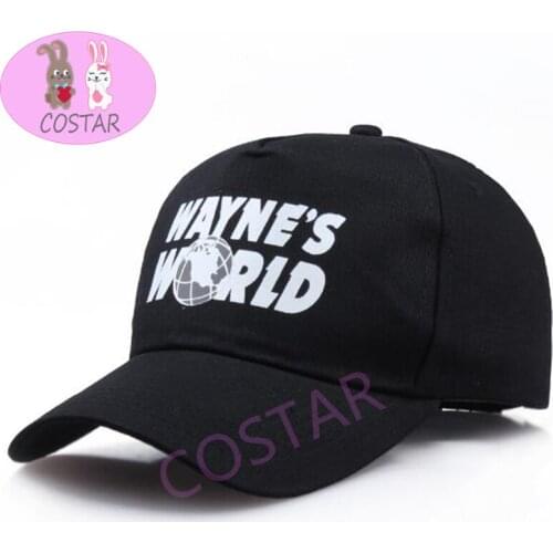 COSTAR Game Wayne S World Cosplay with The Main Character Hat Game Accessories Baseball Sunshade Hip Hop Cotton Hat