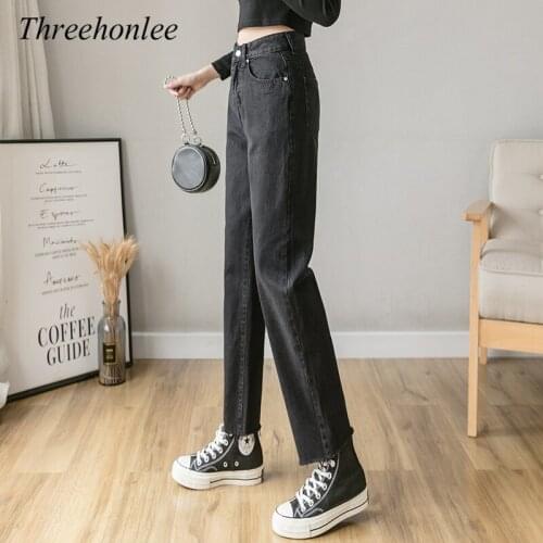 Threehonlee Womens High Jeans