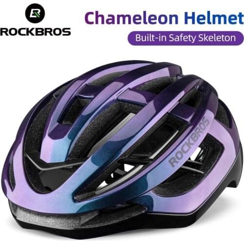 ROCKBROS Ultralight Bicycle Helmet Cycling Integrally-Molded MTB Road Breathable Ventilation Sport Safety Men Women Bike Helmet