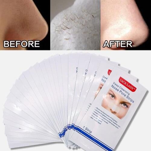 10pcs/lot Nasal Strips Deep Cleaning Kit Nose Mask Blackhead Nasal Spot Dot Remover Nose Sticker Pore Cleaning Skin Care