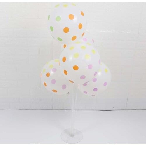 30/50/100Pcs 12inch Wave Dot Balloon Birthday Supply Color Polka Dot Balloon for Kids Birthday Wedding Party Creative Decor