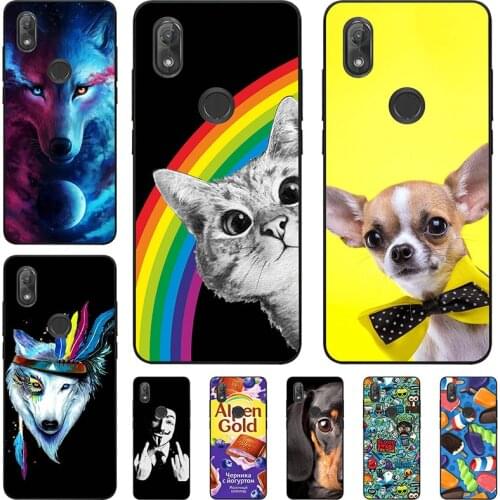 Phone Case For Wiko View 2 6.0" Painting Patterned Silicone Fitted Case Shells For Wiko View2 Cover Housing Hoods Bags