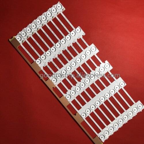 LED strips bar lights working for KDL48JT618U KDL48JT618A 35018539 35018540 35018541 6 LEDS*6V 44.2cm