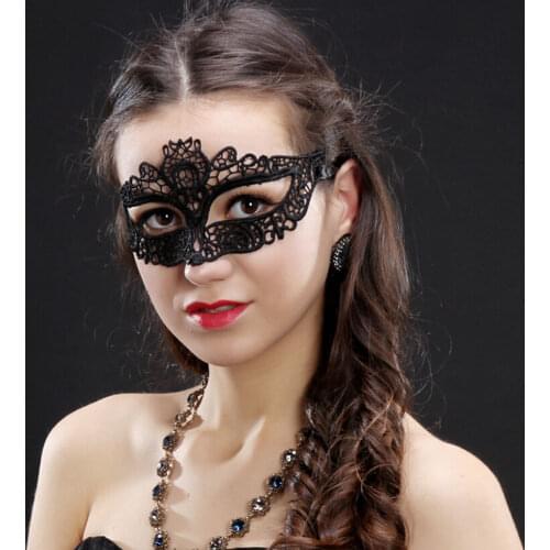 Mysterious Angel Party Masquerade Cat Head Lace Mask Styling Sexy Nightclub Lady Mask Wholesale 50pcs/lot