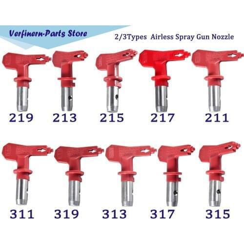 Pouvoir Red 525 Airless Spray Gun Tips Fit For Titan/Wagner Paint Sprayer Nozzle Titan