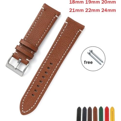 18mm 20 22mm Quick Release Straps For Huawei Watch gt 2 samsung galaxy watch 42mm 46mm active 2 Wristband 19mm 21 24mm Watchband
