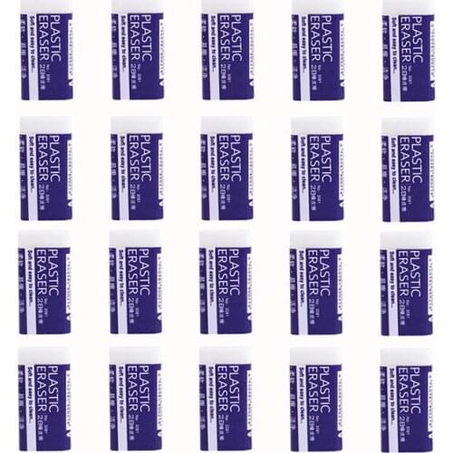 2B Pencil Rubber Eraser Drawing Writing Plastic 2B Soft Easy Clean Erasers For Kids School Art Supplies Stationery Store