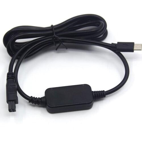 USB Type C USB-PD Converter EH5 Adapter Cable fit EP-5A EP-5B EP-5C DC Coupler EN-EL14 N-EL15 EL15a EN-EL20 EN EL20 dummy batter