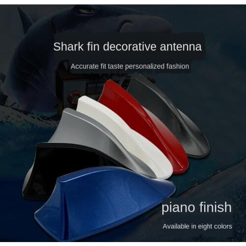 Car Antennas Shark Fin Antenna Auto Radio Signal Aerials Roof Antennas for universal car model Car Styling