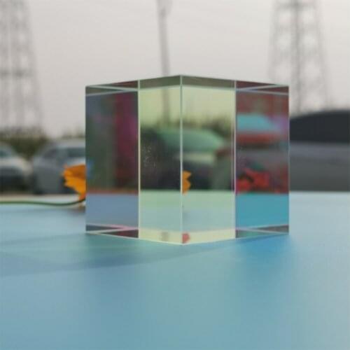 Large Color Prism Six-sided Bright 50x50x50mm Cube Creative Photography Photo Optical Experiment Tool