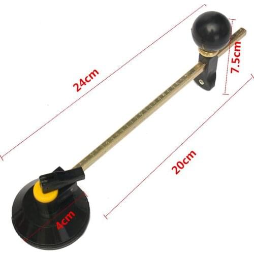 1PCS Circle Circular Glass Cutter Cutting Suction Cup Tools 40cm Length Adjustable Compasses Type good quality