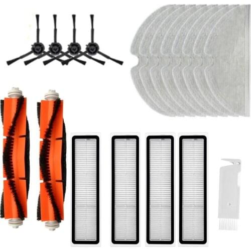 For Dreame Bot L10 Pro D9 Robotic Vacuum Cleaner Parts Kits Main Side Brush Filters Mop Rag