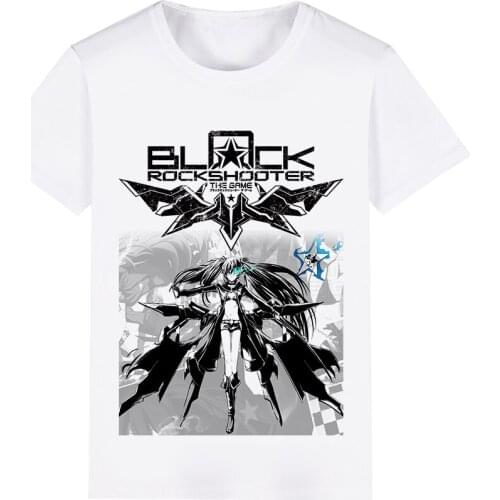 Black Rock Shooter Cosplay Costume Adult Kids Child Short Sleeve T-shirt T shirt