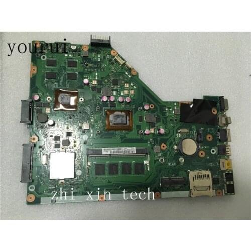 Yourui For ASUS X55VD Laptop motherboard REV3.1 with CPU 4GB RAM DDR3 Fully Test ok 100% original