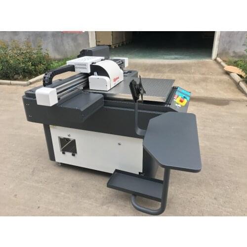 Outdoor and indoor a1 flatbed mdf wood glass ceramic tiles small digital uv printer