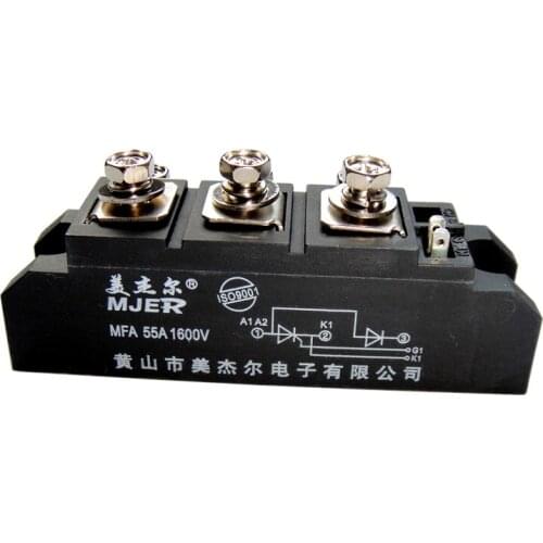 MFA55A Thyristor Module Single phase Half Control Thyristor MFA55A1600V MFA
