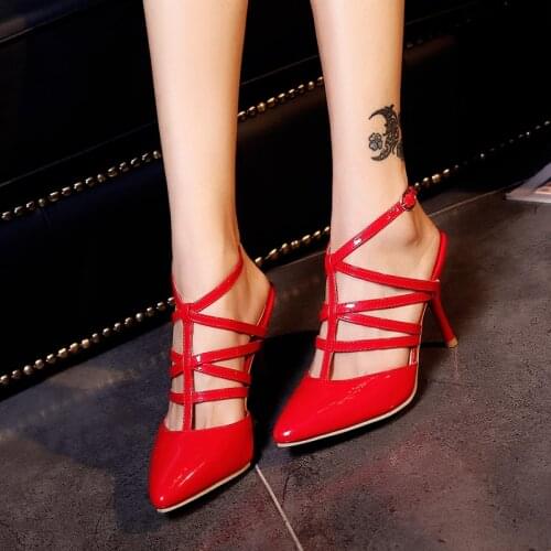 Sexy fashion Ladies Shoes Big Plus Size 30-48 Shoes Women Sandals 2017 Platform Sapato Feminino Summer Style high heel 10-6